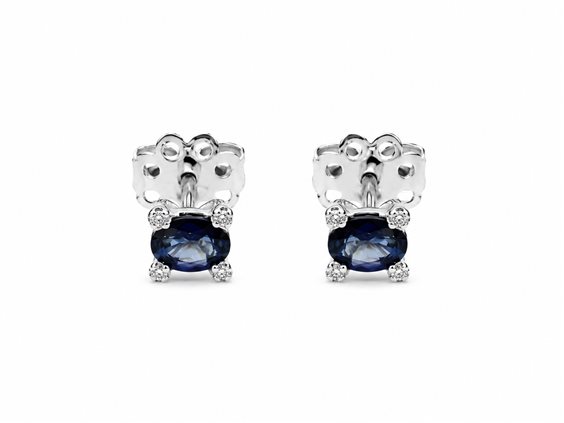 Ohrringe Cianfrone Gioielli Dame in Gold Zaffiro 0.77 Ct OROR-34-198 - OROR-34-198